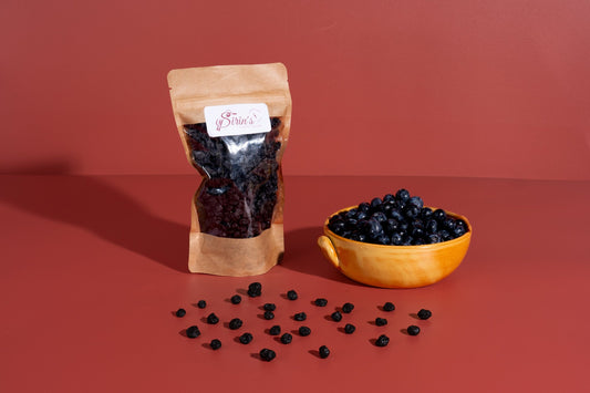 Getrocknete blaubeeren