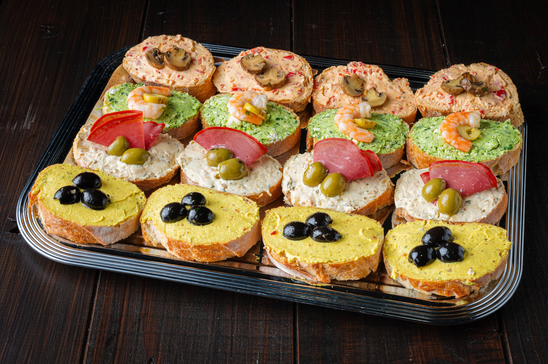 Canape Platte gestalten: Ideen und Tipps für Fingerfood