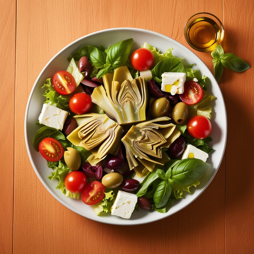 Mediterraner Antipasti Salat Rezept