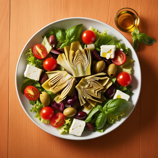 Mediterraner Antipasti Salat Rezept