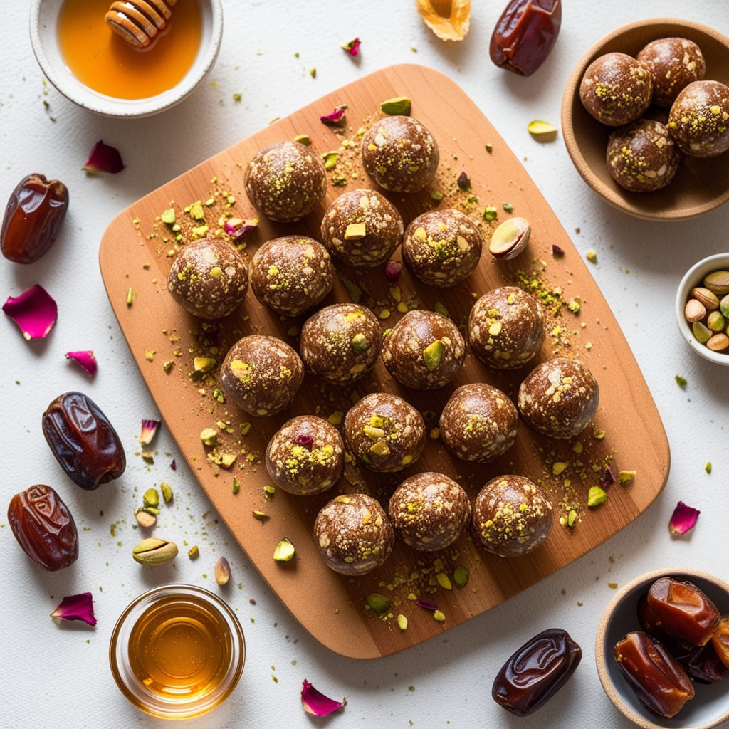 Dattel-Lokum-Energy Balls