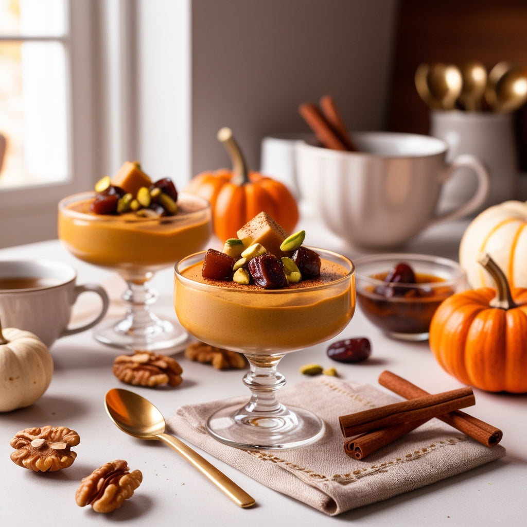 Pumpkin Lokum Cups