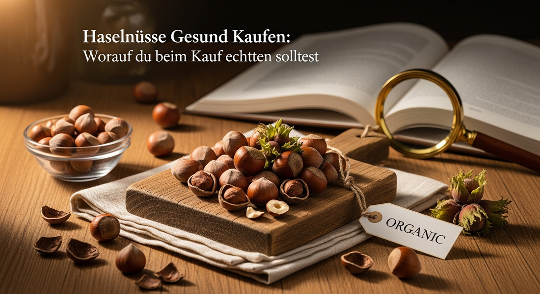 Haselnüsse gesund kaufen: Worauf du beim Kauf achten solltest