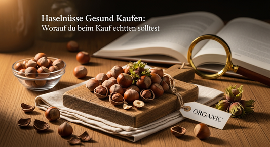 Haselnüsse gesund kaufen: Worauf du beim Kauf achten solltest