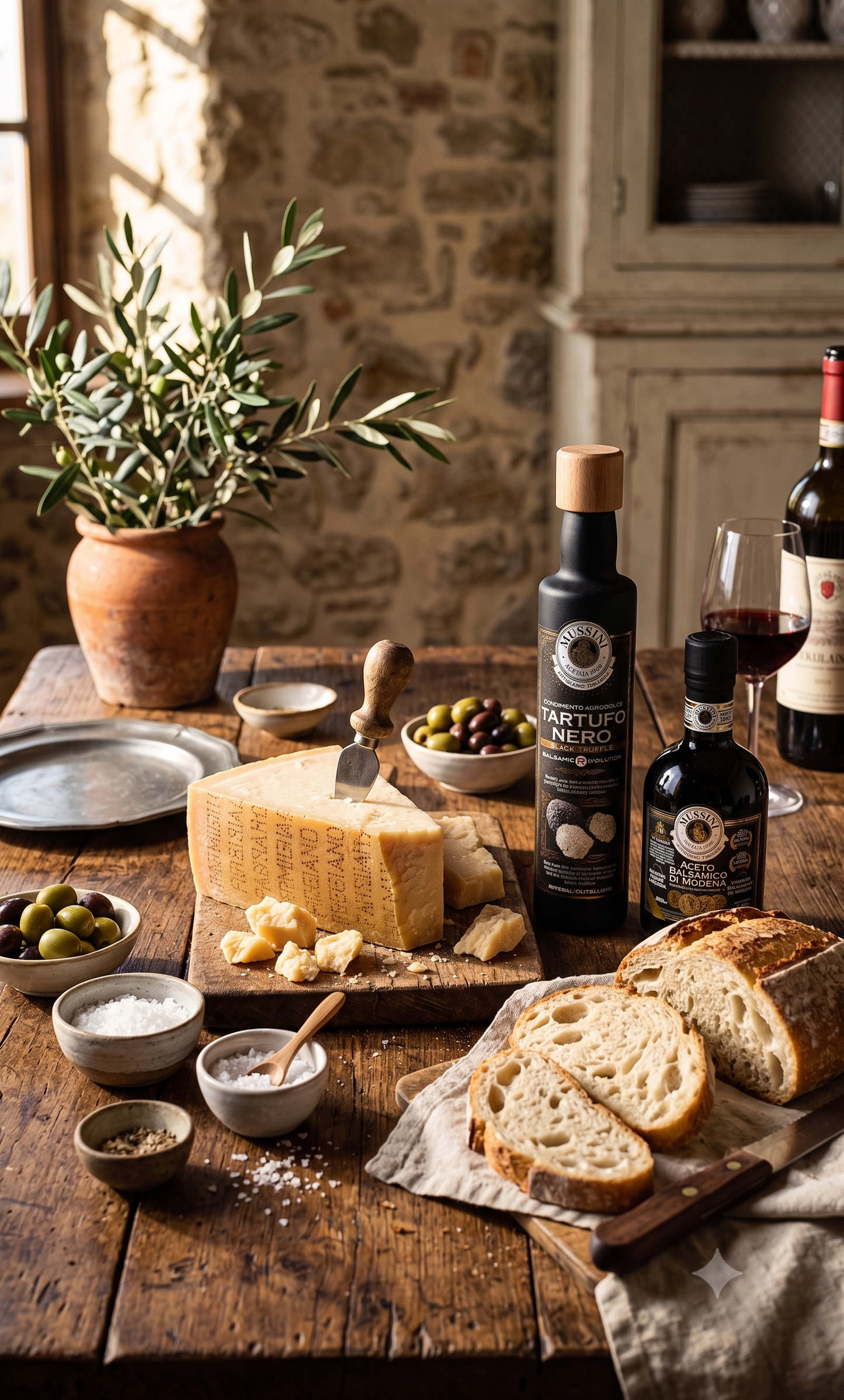 Mussini Kräftiges Gourmet-Duo | Tartufo Nero & Il Denso 250ml