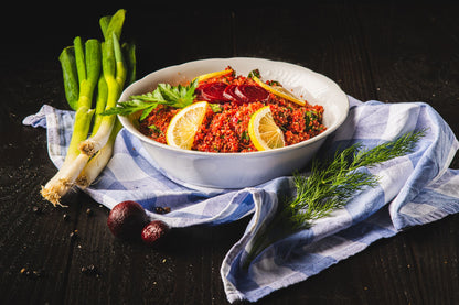 Bio Quinoa Salat mit roter Beete