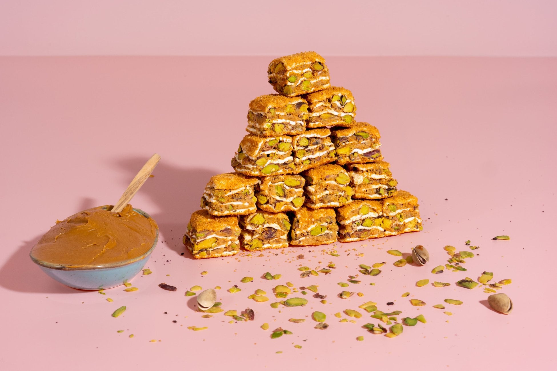 Baklava Lokum mit Pistazien & Lotus-Karamell | Sirins.de