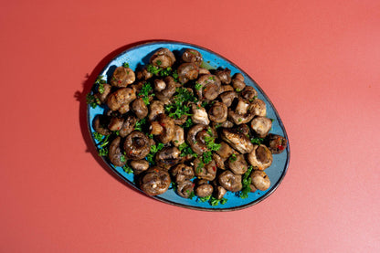 Gegrillte Champignons