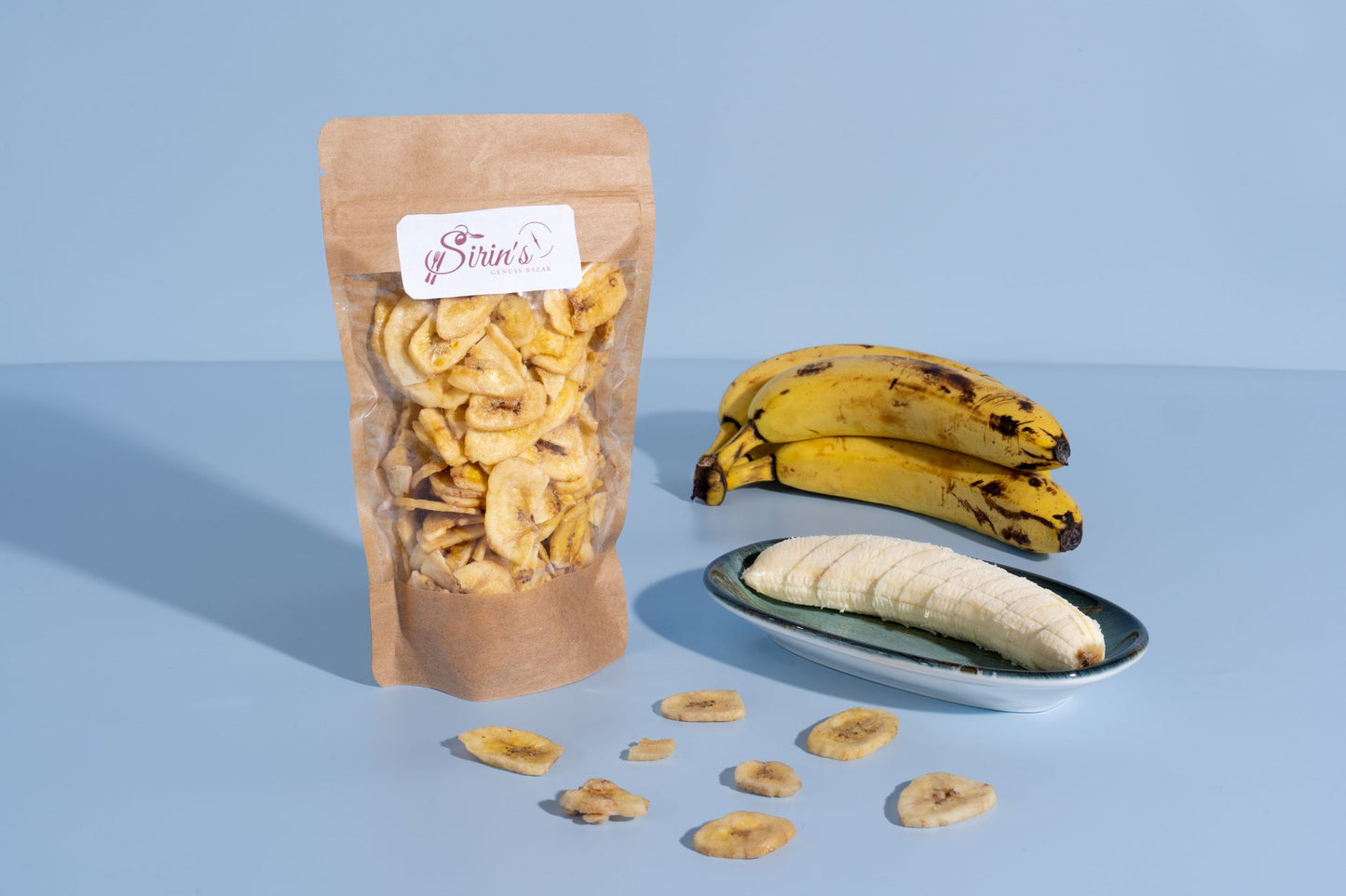 Bananenchips mit Honig