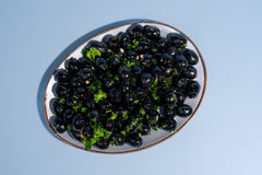 Schwarze Manzanilla Oliven aus Spanien