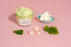 Garten kräuter creme