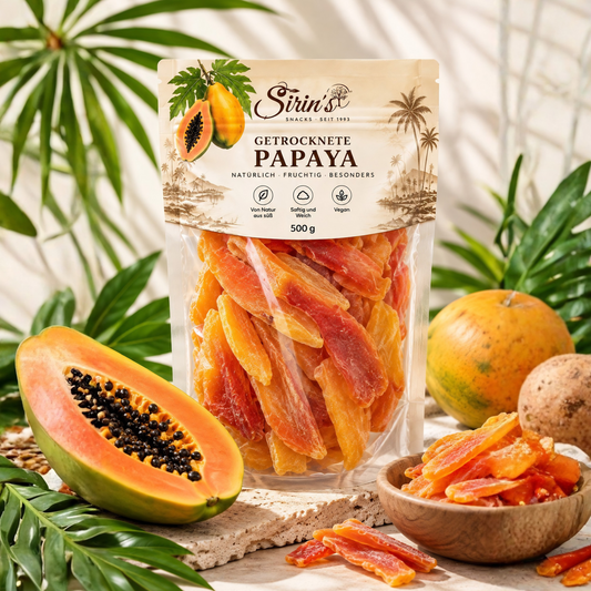 Getrocknete Papaya Red Lady Große Packung 500gr